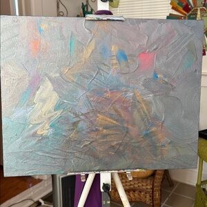 Metallic Acrylic Painting. Titled “Freedom”